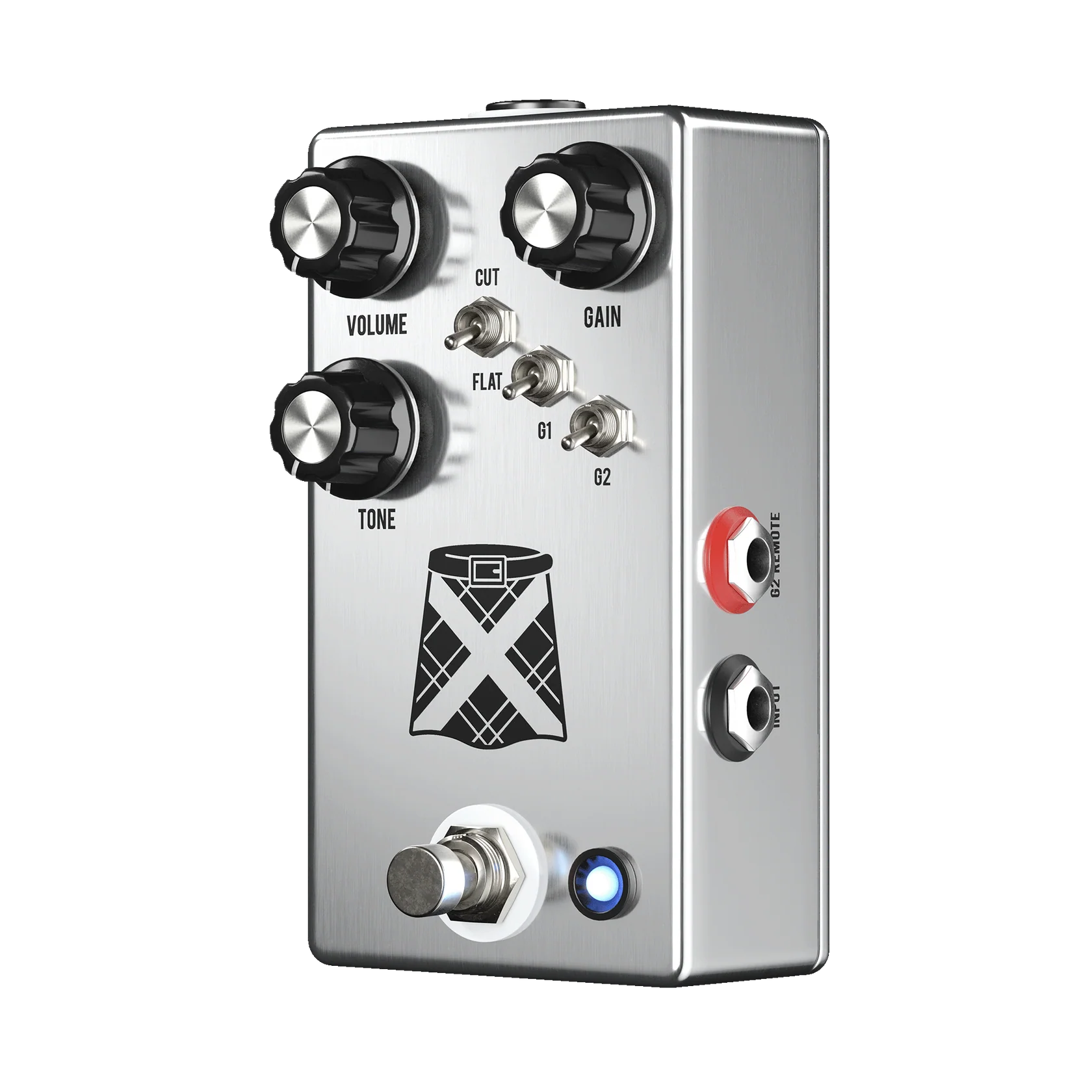 Pedal de distorsión y fuzz jhs kilt 10