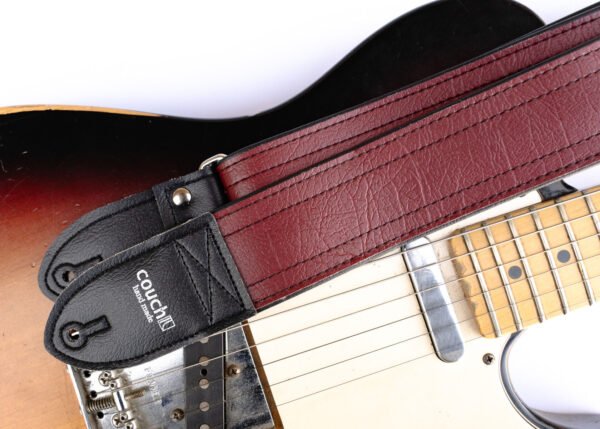 Couch Straps Dark Red luggage - Imagen 3