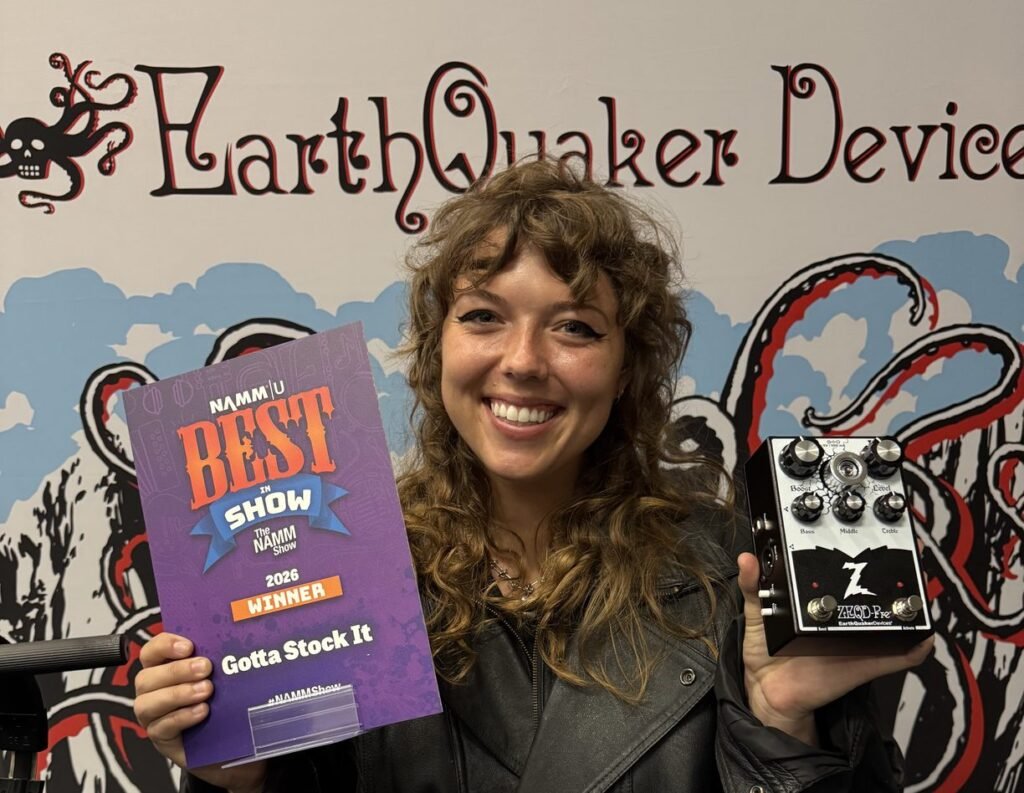 EarthQuaker Devices gana “Best in Show” en NAMM 2026 con el ZEQD-Pre