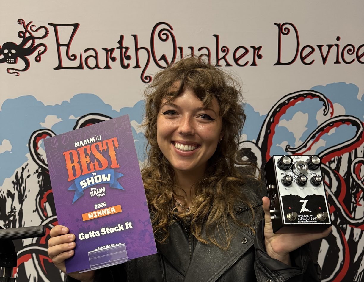 EarthQuaker Devices gana “Best in Show” en NAMM 2026 con el ZEQD-Pre