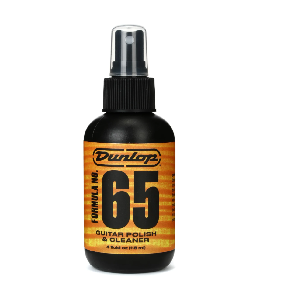 Dunlop Formula 65 Cleaner & Polish es el limpiador y pulidor de guitarra