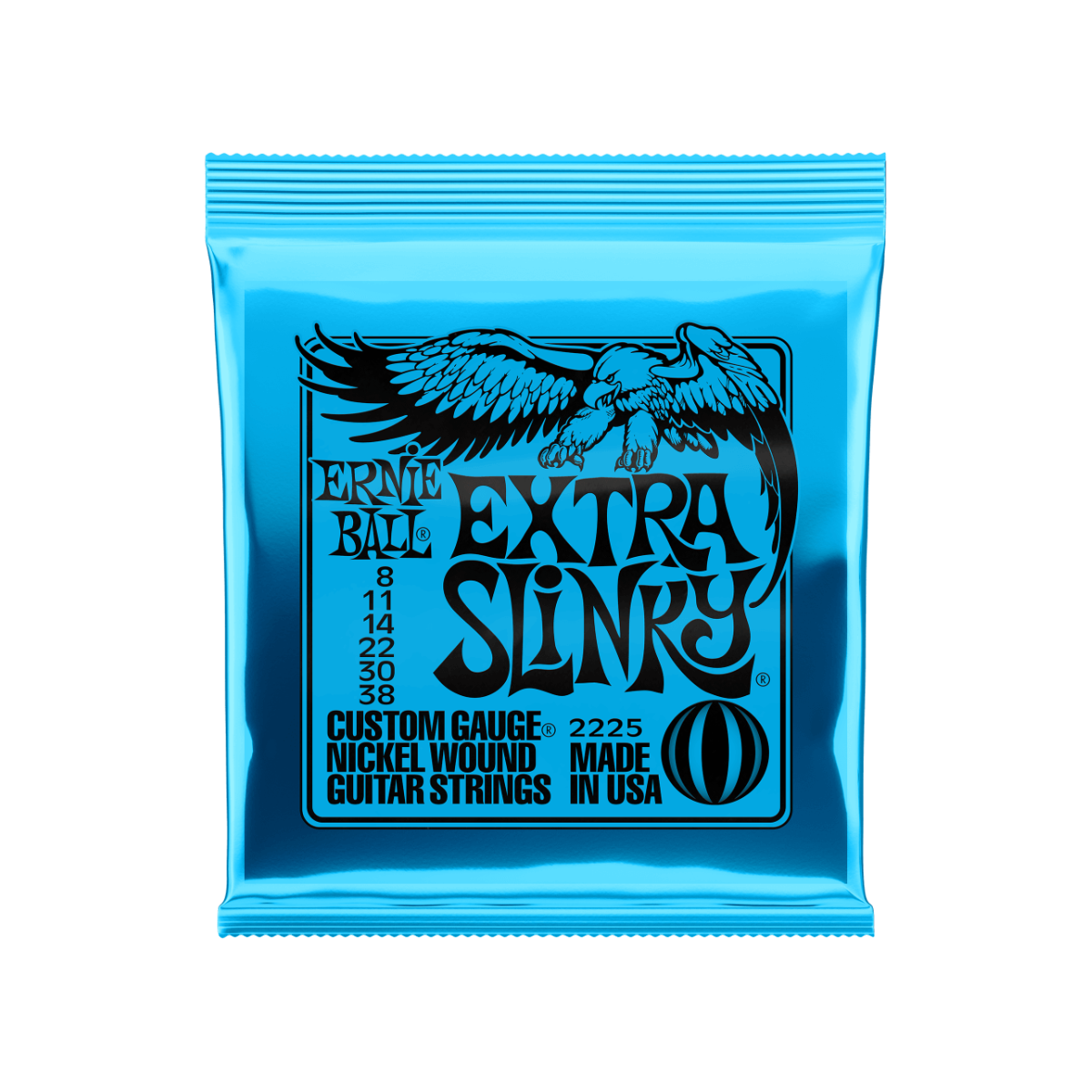 cuerdas para guitarra eléctrica ernie ball extra slinky
