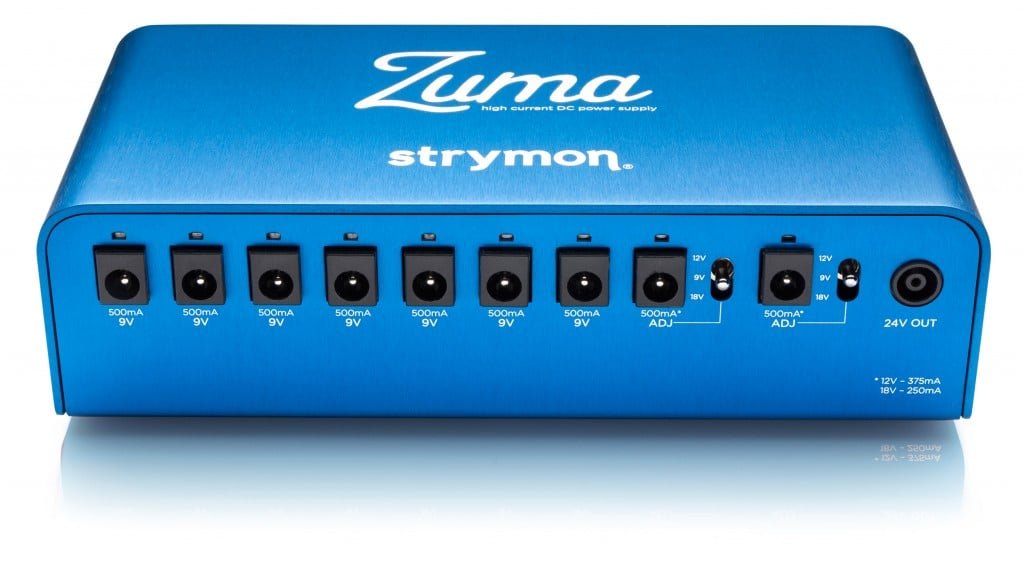 fuente de poder para pedales strymon zuma
